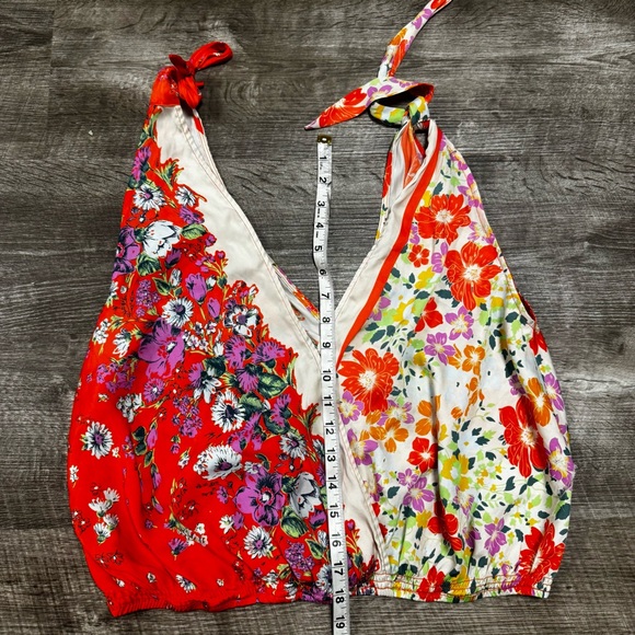 Free People Tied To You Tank in Fiesta Combo Size Medium - Picture 7 of 10